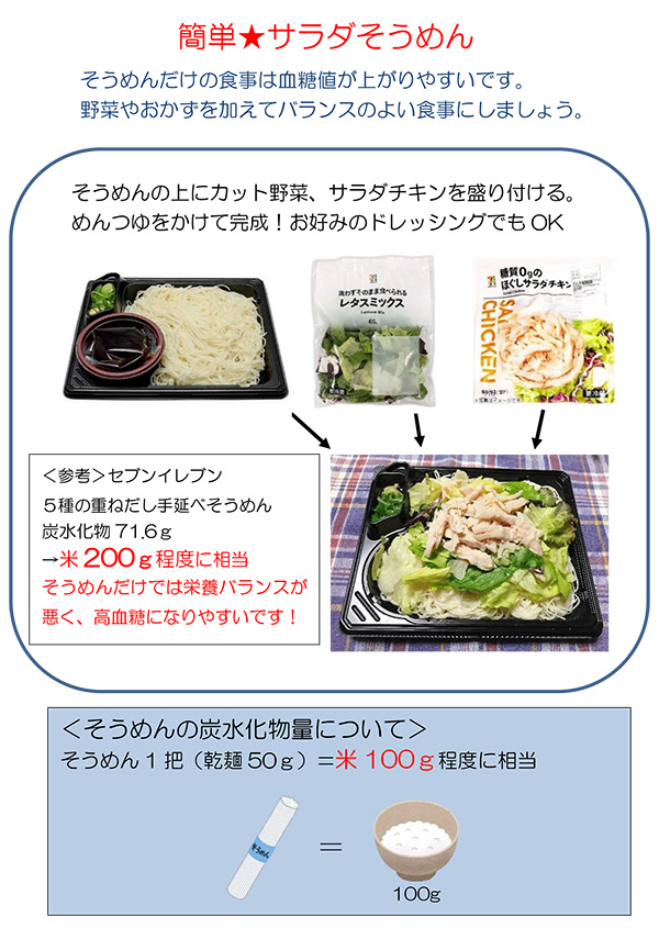 【画像】簡単サラダそうめん