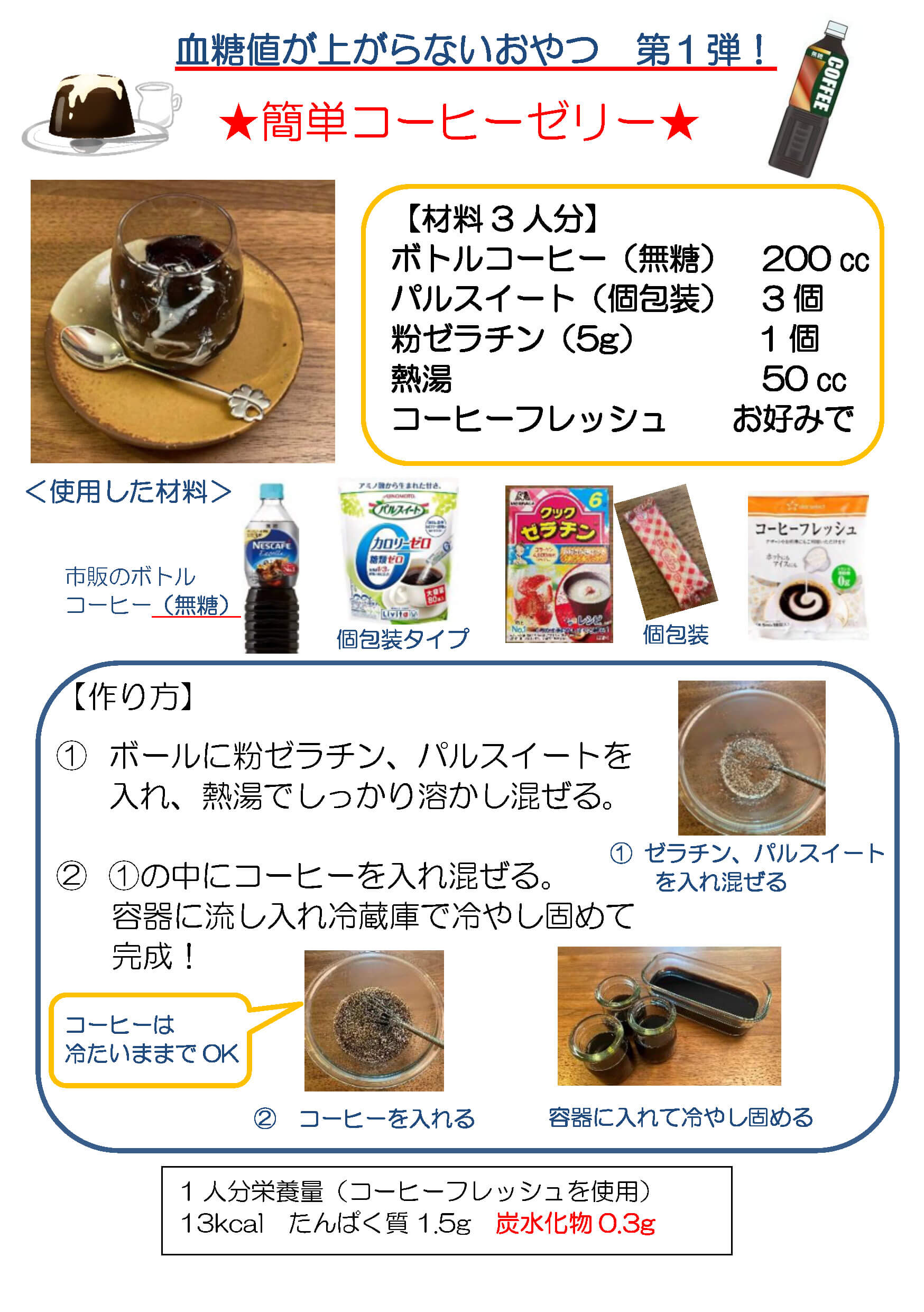 【画像】コーヒーゼリー